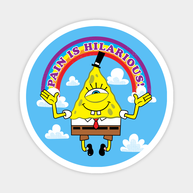 SpongeBill Cipher Magnet by Krobilad